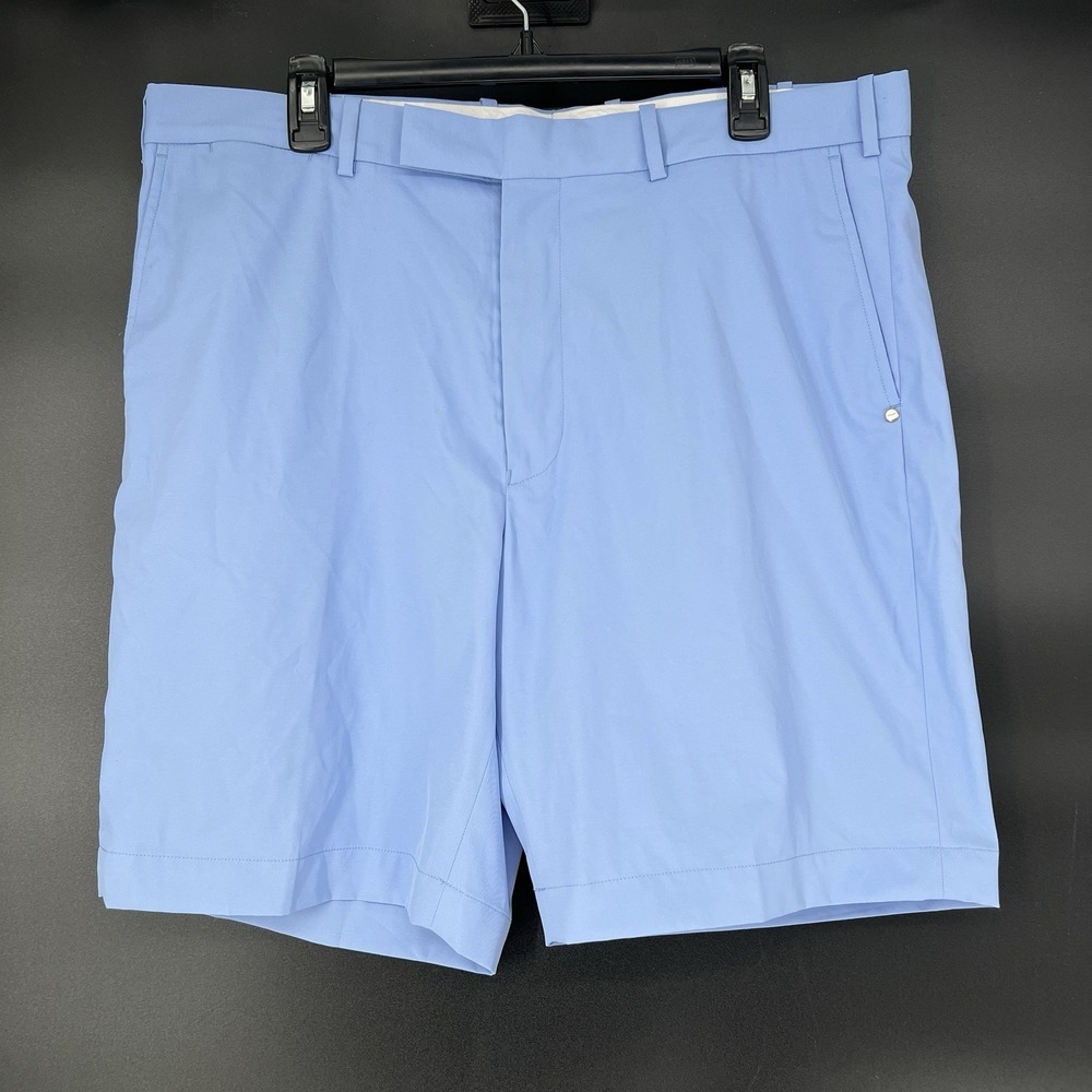 RLX Ralph Lauren Shorts Men's 36 x 9 Periwinkle Performance Polo Golf Polyester